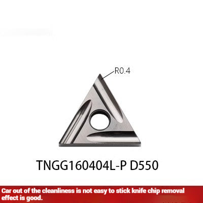 1047-CNC metal-ceramic triangular precision ground grooving inserts TNMG R/L-S/VF high-gloss cylindrical cutter grains Shandong Denso Pricision Tools Co.,Ltd.
